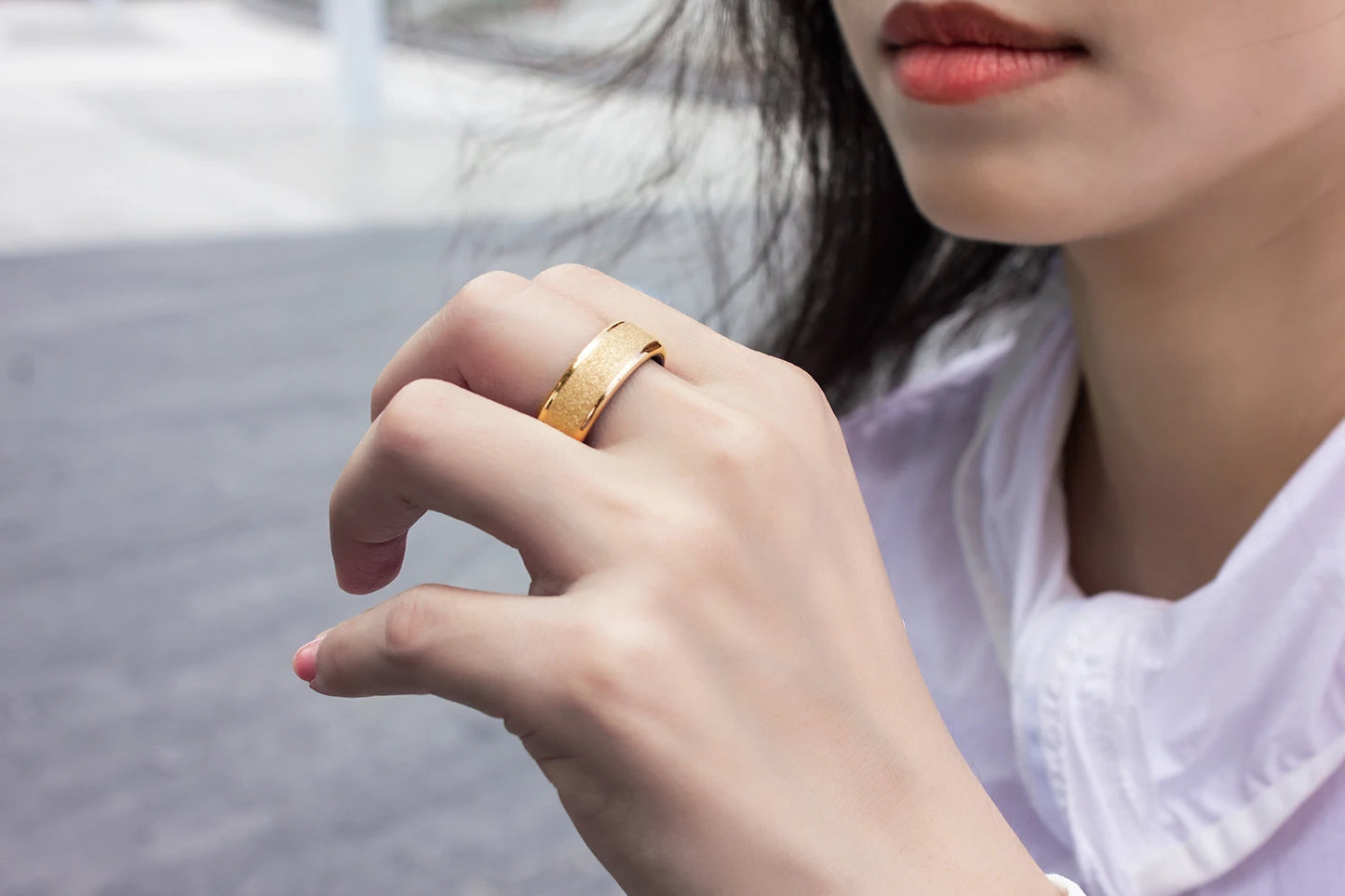 Bague Intelligente -or - femme - sport vitals