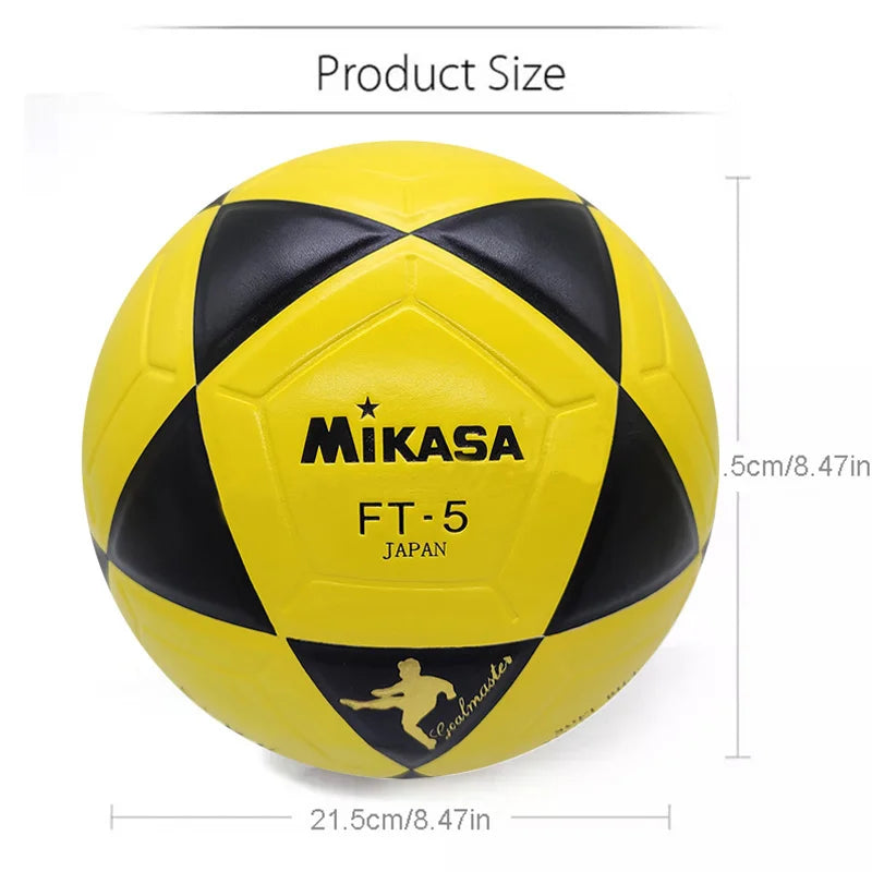 Ballon de Football jaune et noir - dimension - sport vitals