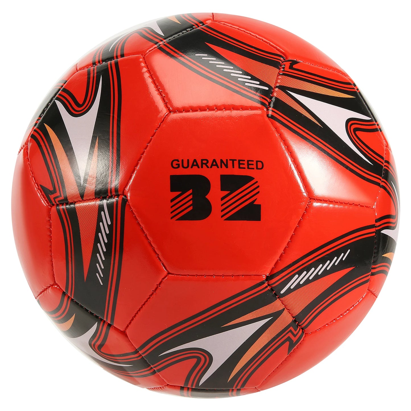 Ballon de football rouge - taille 5 - Sport vitals