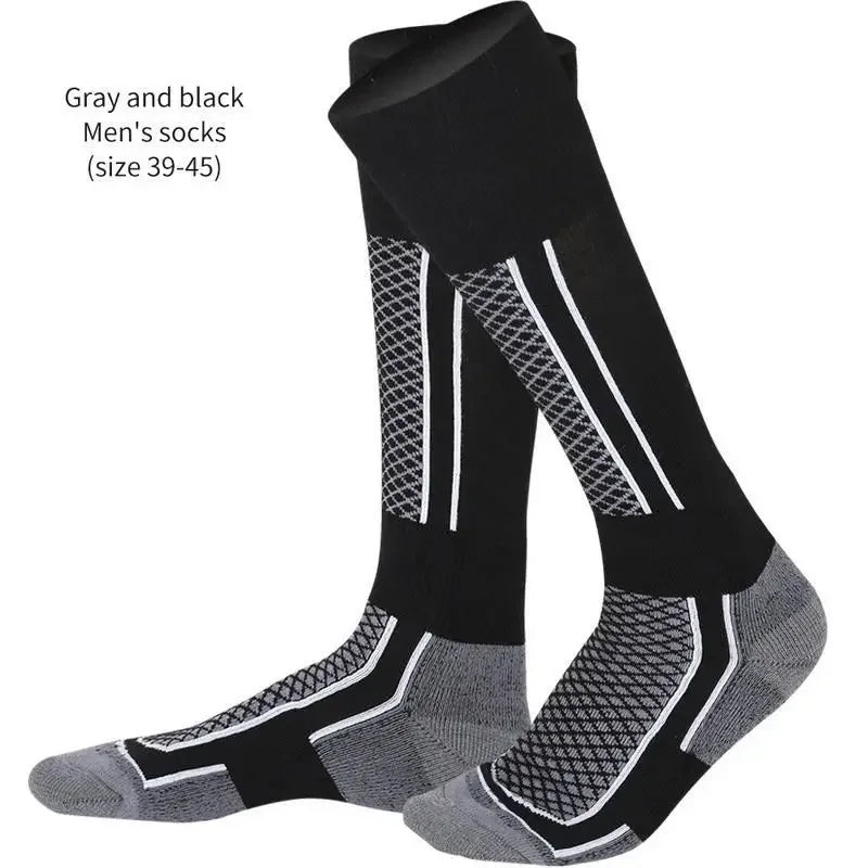 Chaussettes gris de Ski Thermiques - Sport Vitals