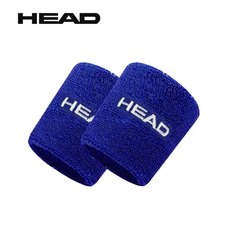 Deux Bracelets Absorbants de Sport HEAD™ rouge 2.5 pouces