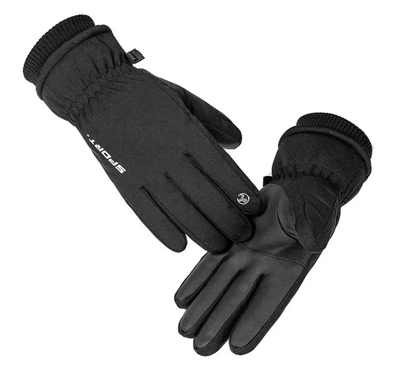 Gants d'Hiver Imperméables - noir