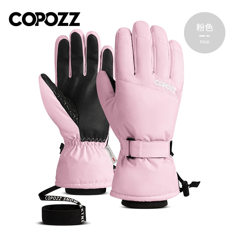 Paire de Gants de Ski - Roses