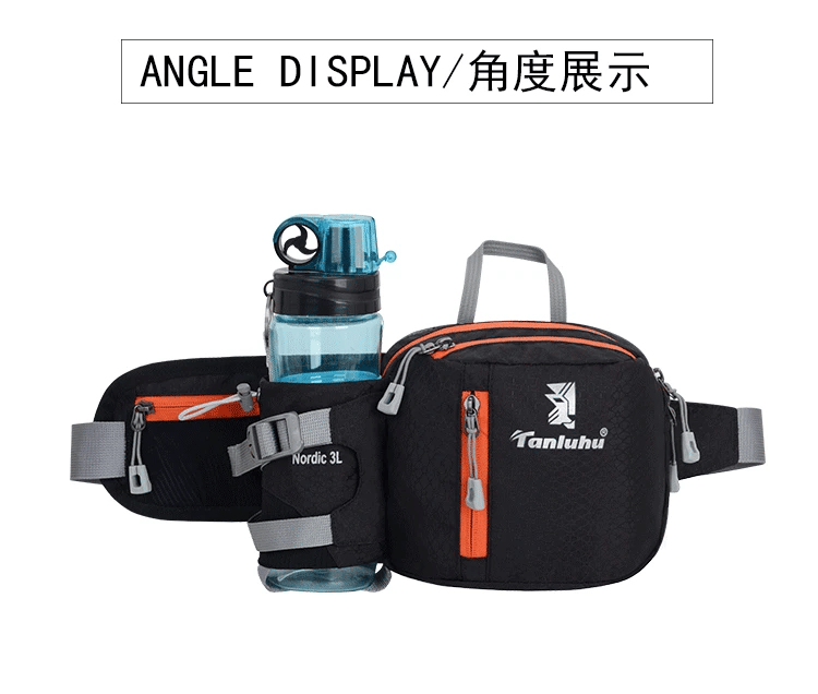 Sac de course, sac avec pochette pour bouteille et poche pour téléphone.