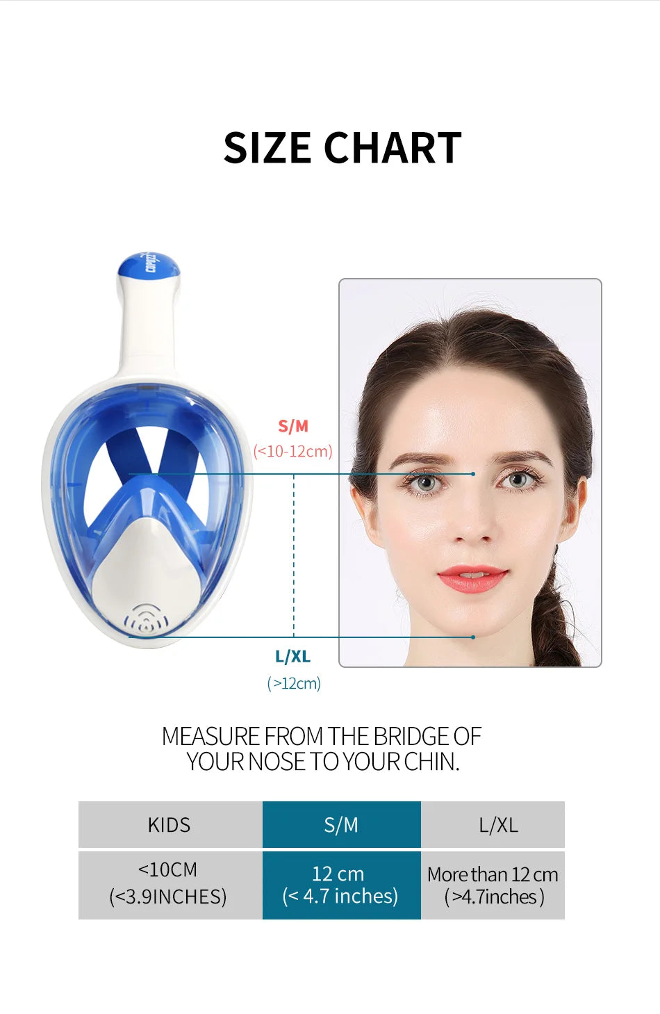 Masque de plongée intégral COPOZZ™
