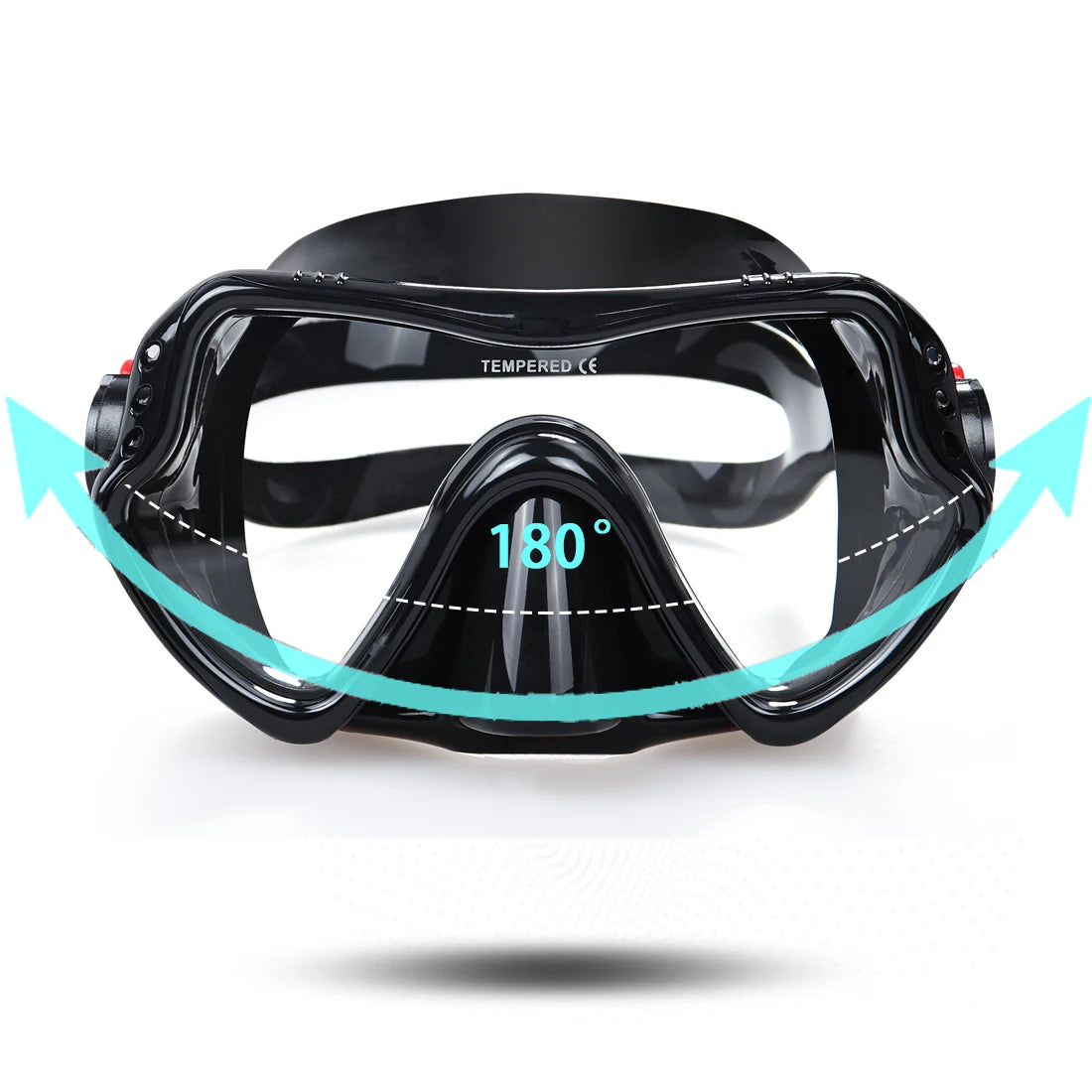 Masque de plongée - vison 180 degré - sport vitals