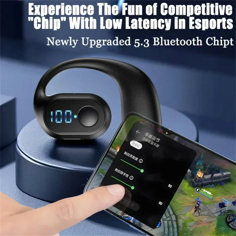 Écouteurs sans fil sport DIXSG™ – Bluetooth 5.3 avec micro et commandes intégrées