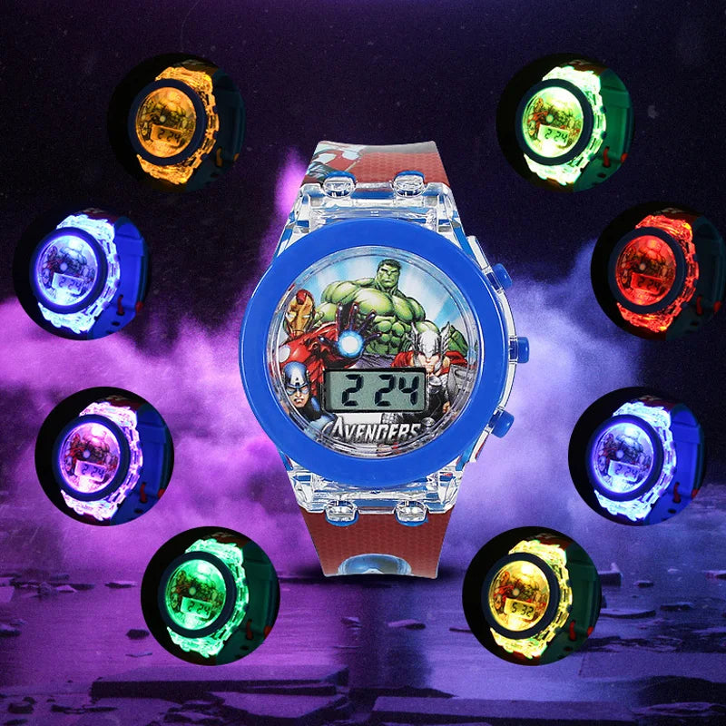 Montre Enfant LED – Cartoons