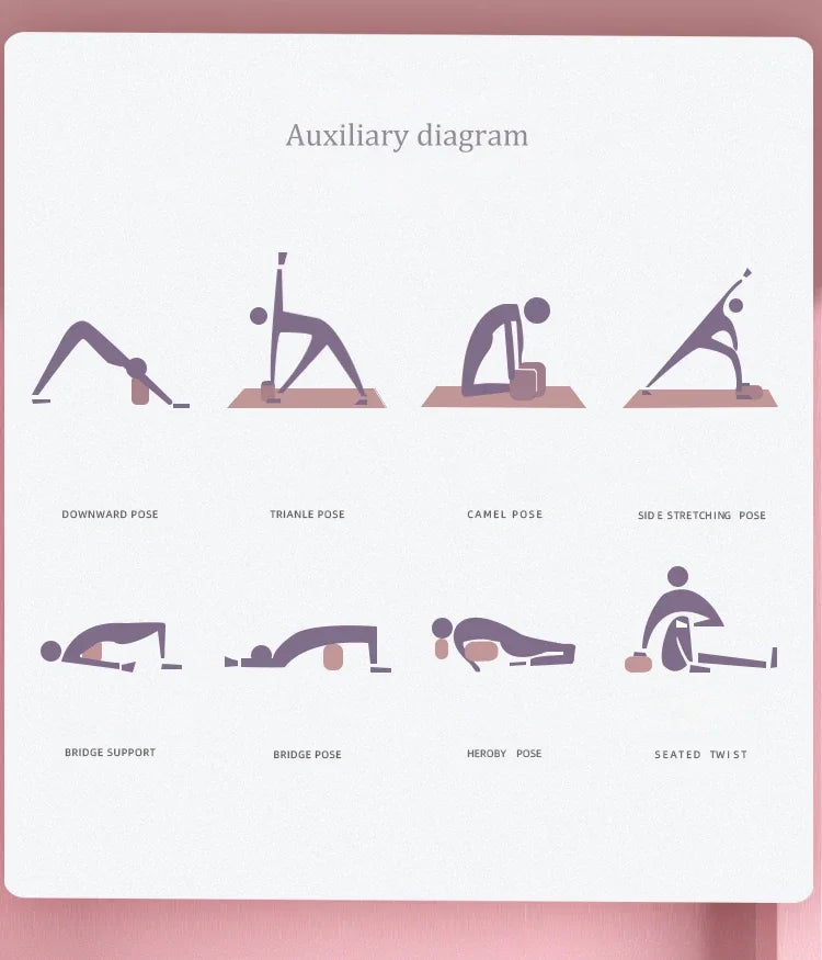 1 Bloc de yoga en mousse- LHU