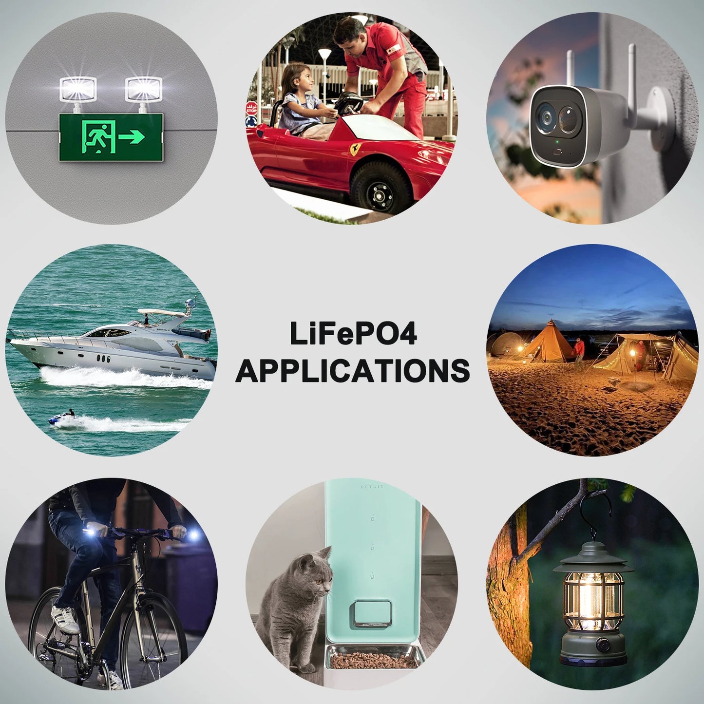 Batterie NASTIMA 6V 6Ah LiFePO4 - utilisation