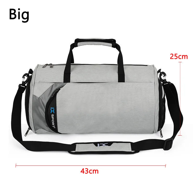 SAC DE SPORT gris pâle - Big - grand
