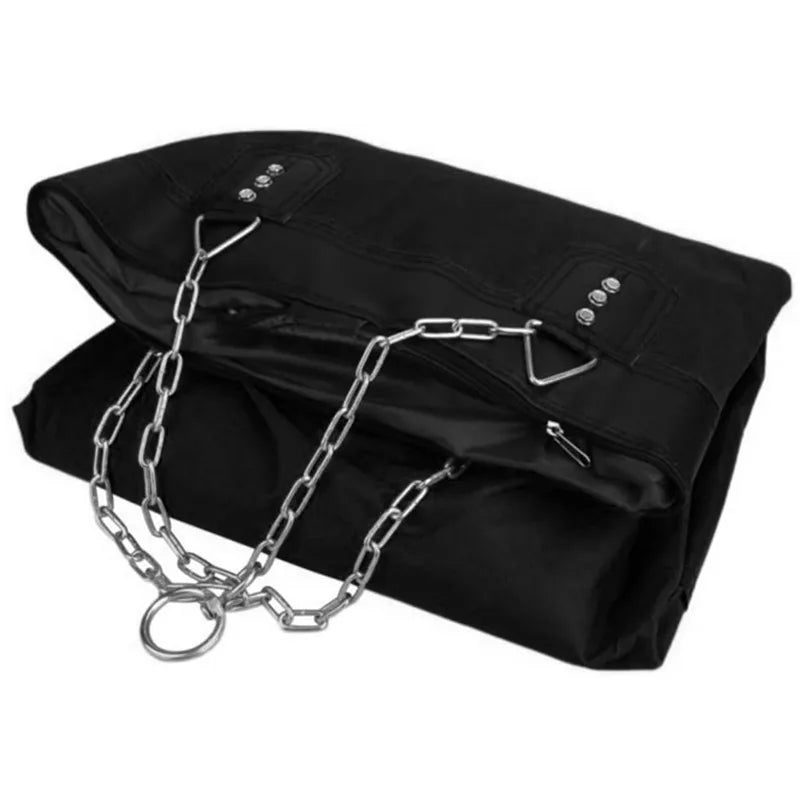 Sac de boxe noir, dimensions - facile à apporter - Sport vitals