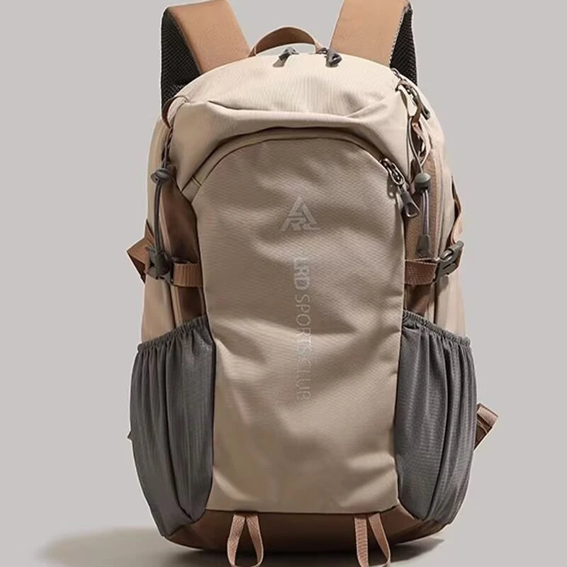 Sac à dos 50-70 Litres beige et taupe et gris - sport vitals