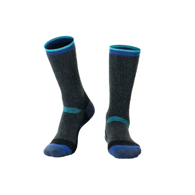 2 paires de chaussettes de randonnée en laine mérinos