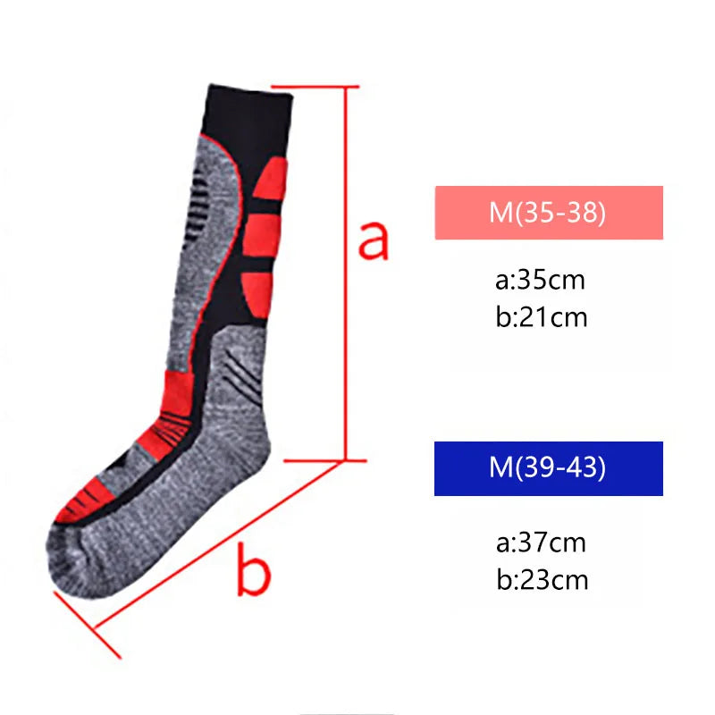 chaussettes thermiques - Taille
