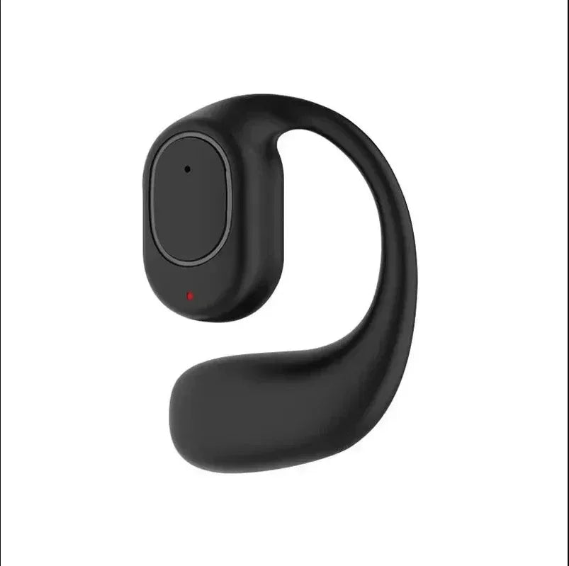 Écouteurs sans fil sport -– Bluetooth 5.3 avec micro noir sans écran numérique - Sport vitals