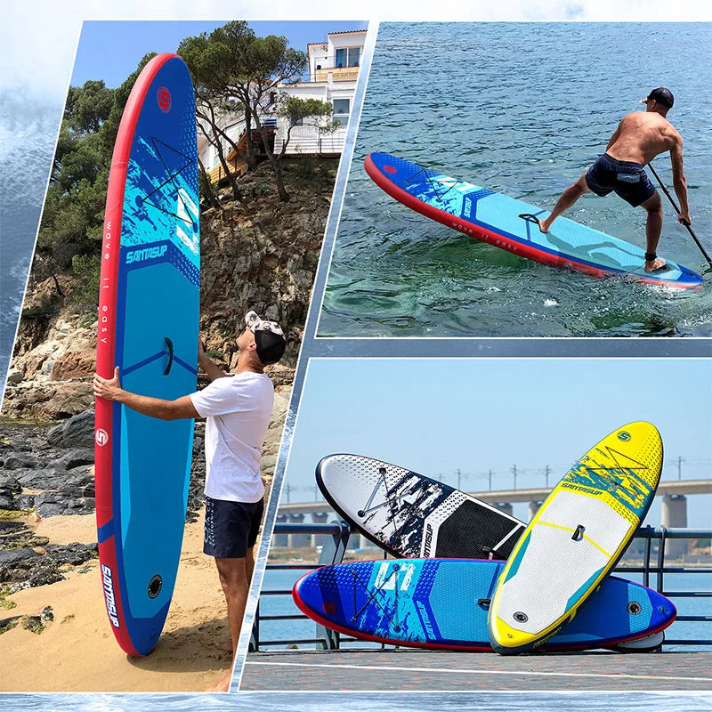 paddle- bleu et rouge - sport vitals