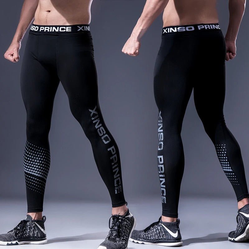 Legging homme noir -Sport vital