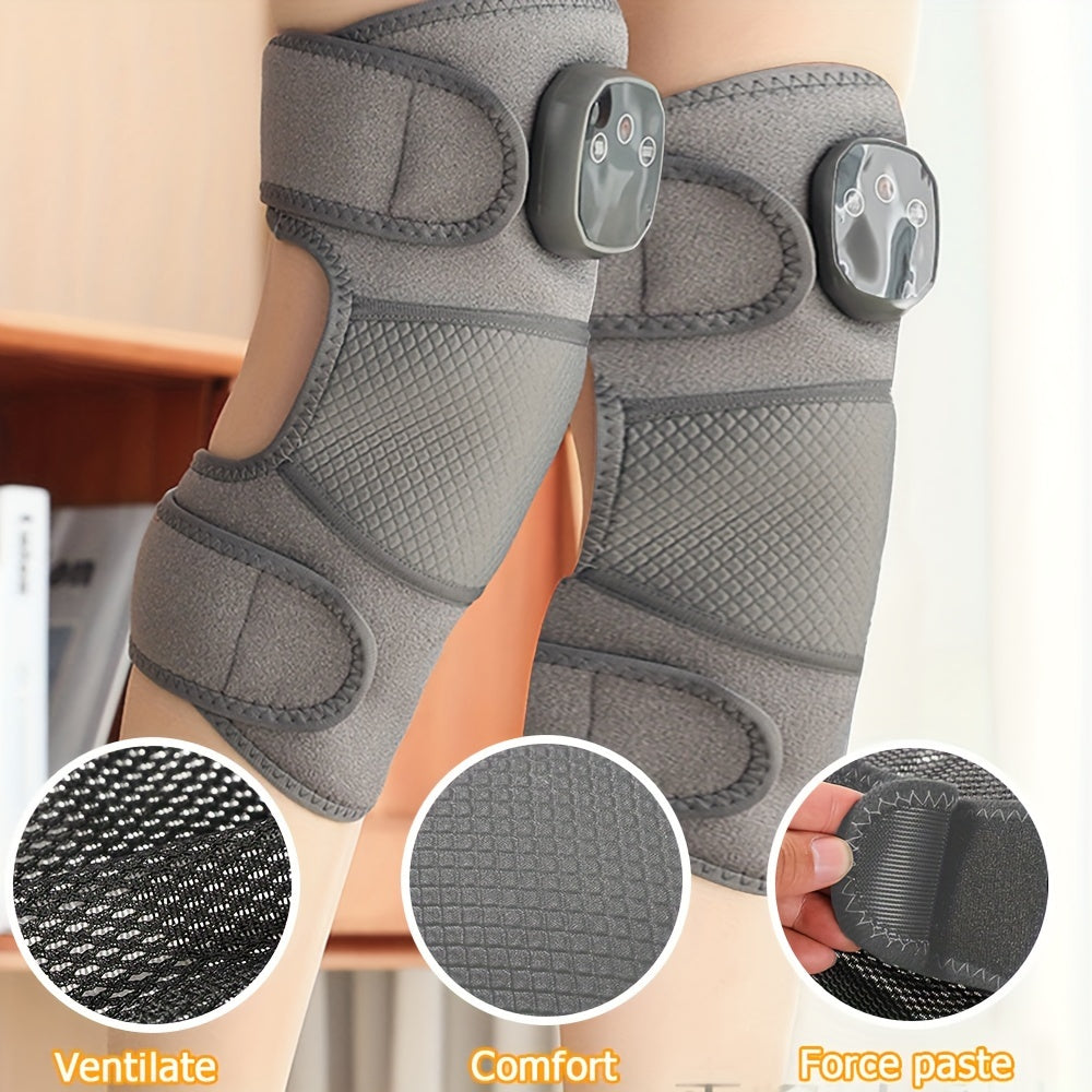 Genouillère chauffante avec vibration