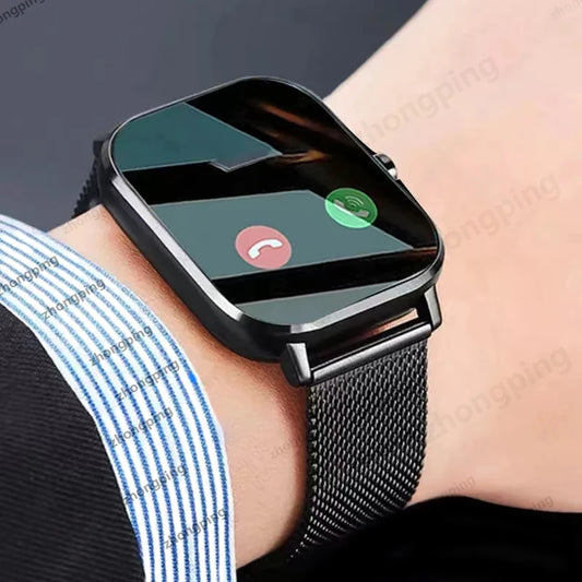 Montre Connectée 1.44" – Écran HD &amp; Bluetooth 5.0