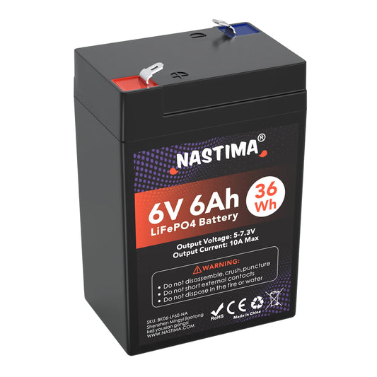 Batterie NASTIMA 6V 6Ah LiFePO4