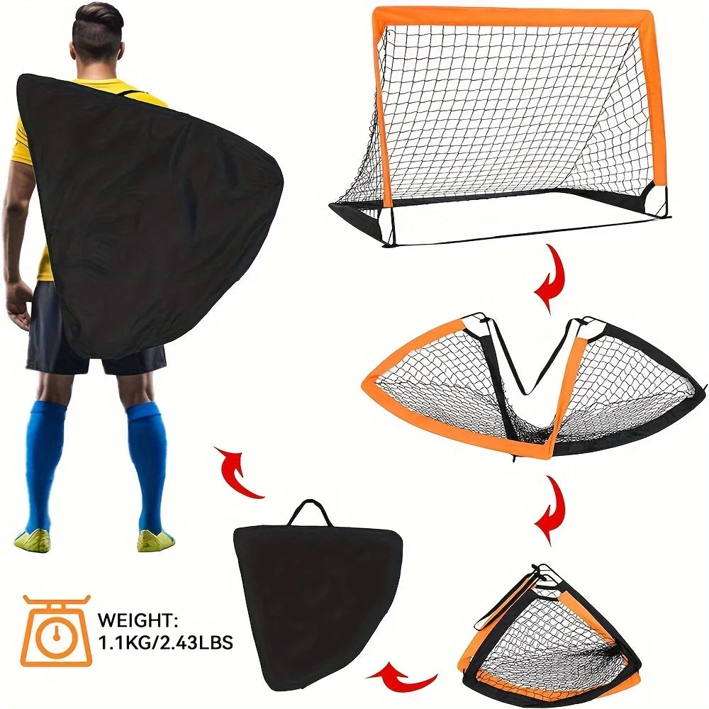 But de Football Pop-up orange -poids - sport vitals