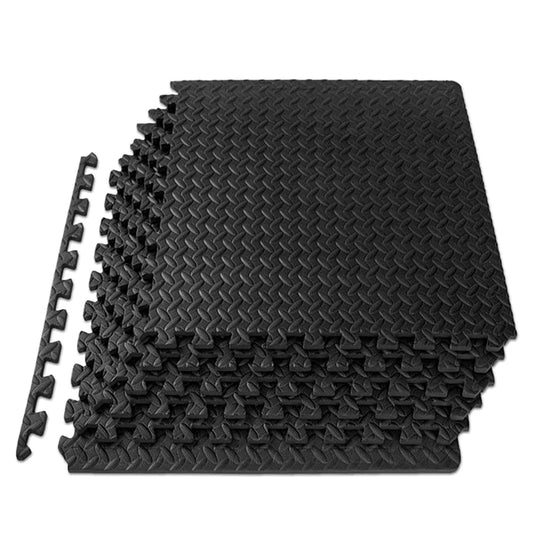 Carreaux de Sol pour Fitness , noir 