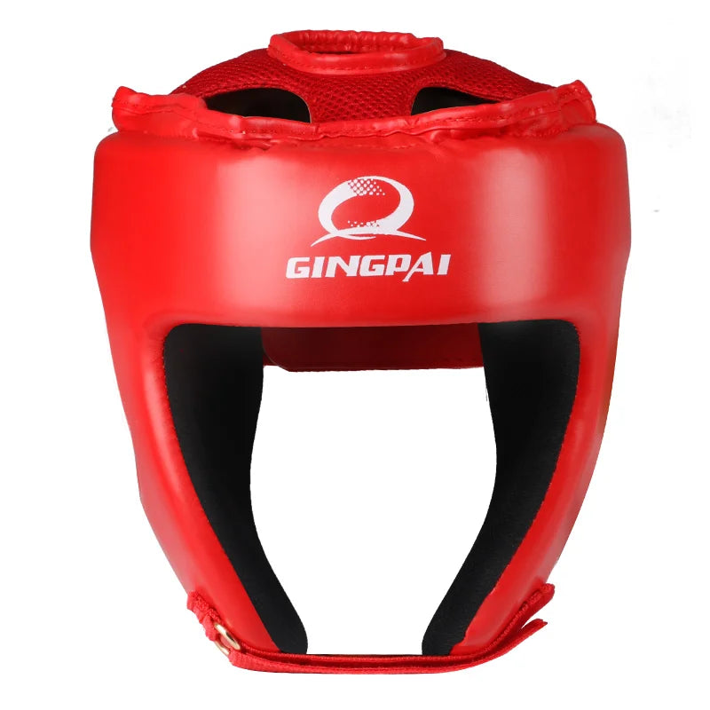 Casque de Protection pour boxe rouge  - sport vitals