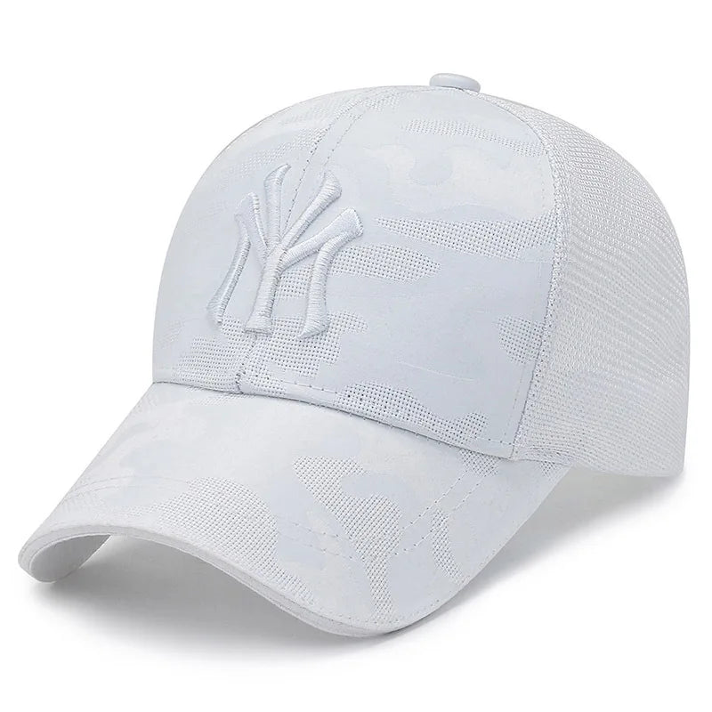 Casquette Camouflage Unisexe -blanc  -sport vitals