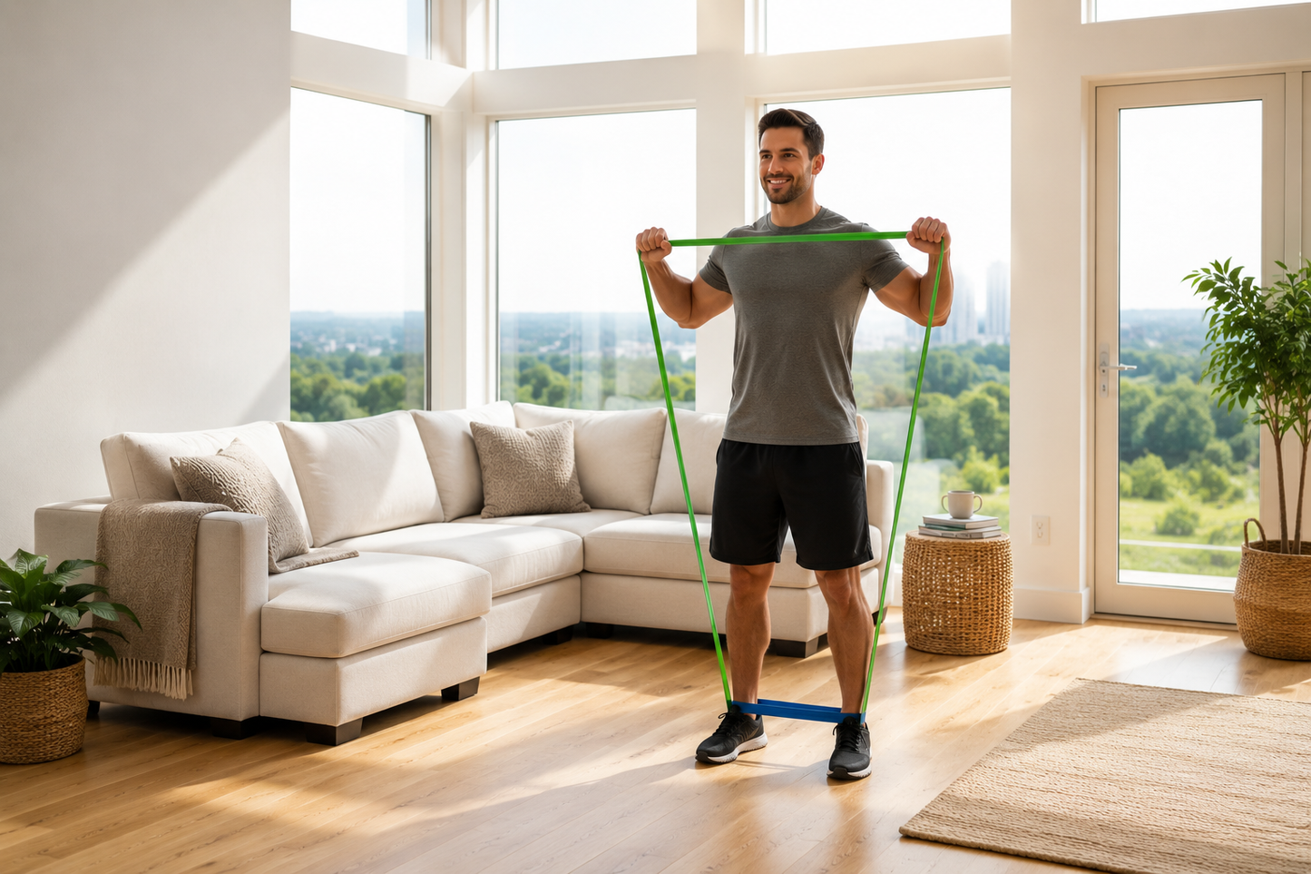 Bandes Élastiques de Résistance – Set 5 Niveaux | Sport Vitals