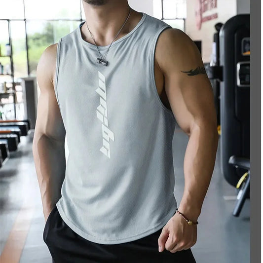 Débardeur Homme Sport  gris - sport vitals