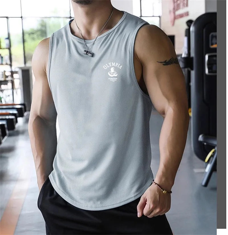 Débardeur sport gris - sport vitals