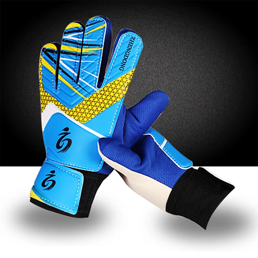 Gants de Gardien de But Enfant bleu et jaune - sport vitals