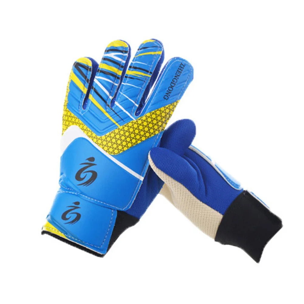 Gants de Gardien de But Enfant bleu et jaune - sport vitals