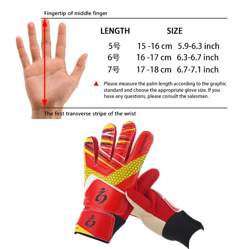 Gants de Gardien de But Enfant chart- grandeur de la main - sport vitals