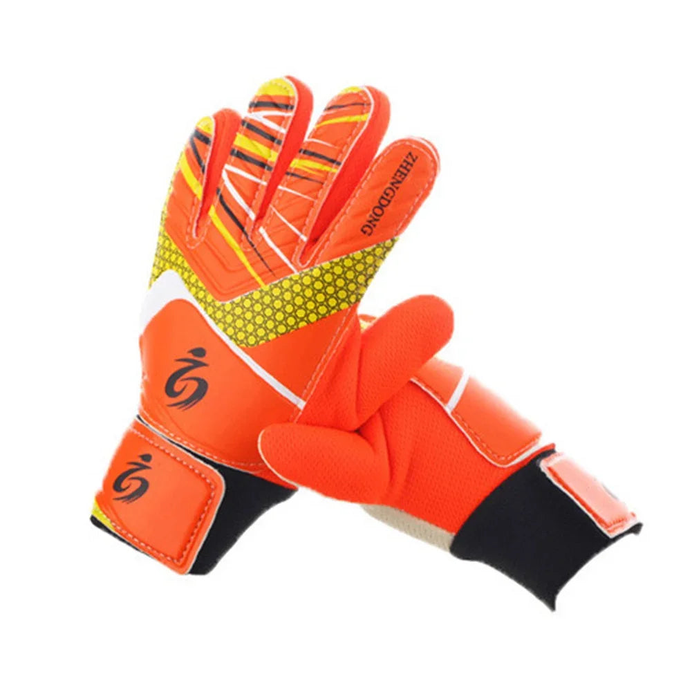 Gants de Gardien de But Enfant orange et jaune - sport vitals