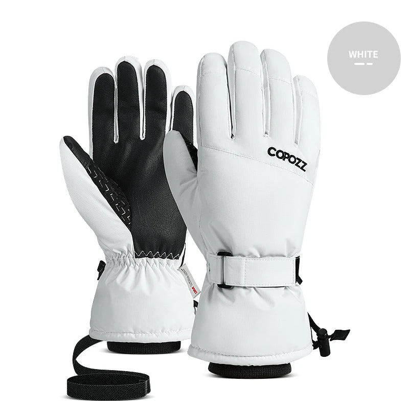 Gants de Ski - blanc