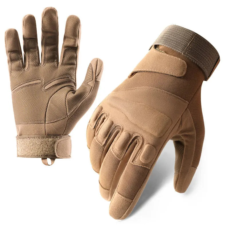 Gants tactiques antidérapants  beige