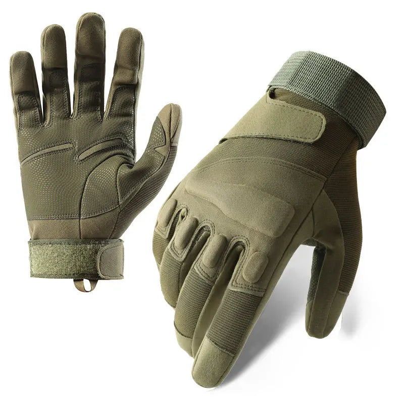 Gants tactiques antidérapants - vert kaki