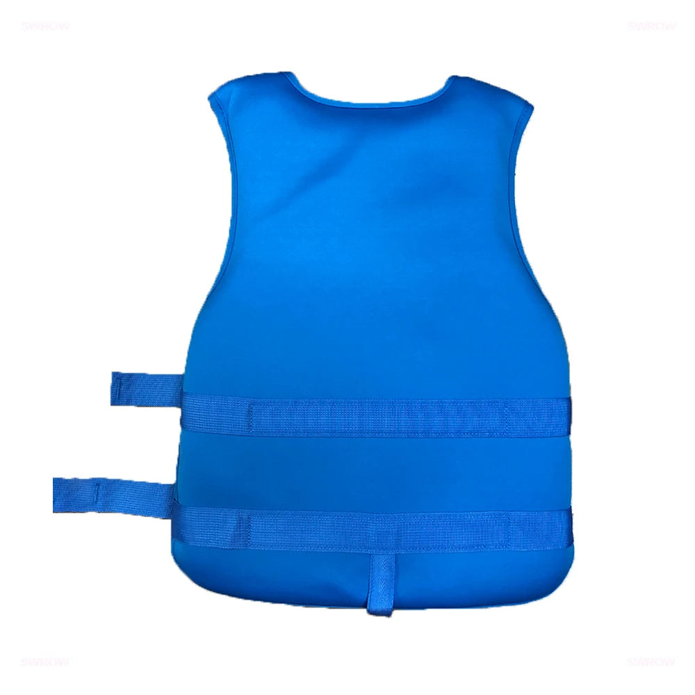 Gilet de natation enfant bleu - dos - sport vitals