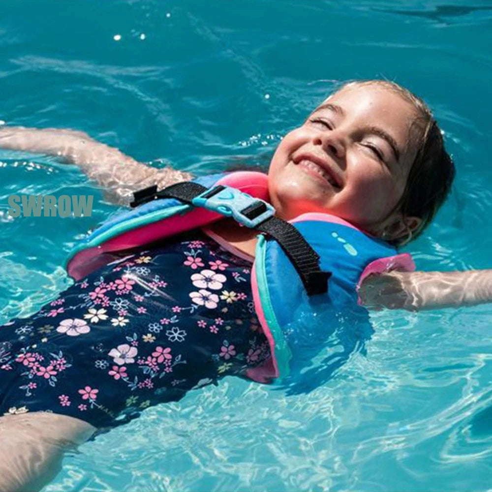 Gilet de natation enfant rose.. -sport vitals