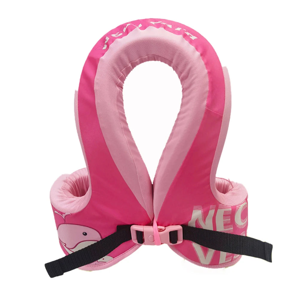 Gilet de natation enfant rose - sport vitals