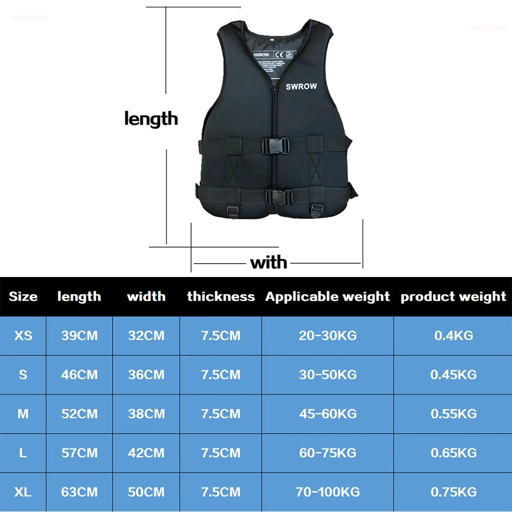 Gilet de natation enfant taille - sport vitals