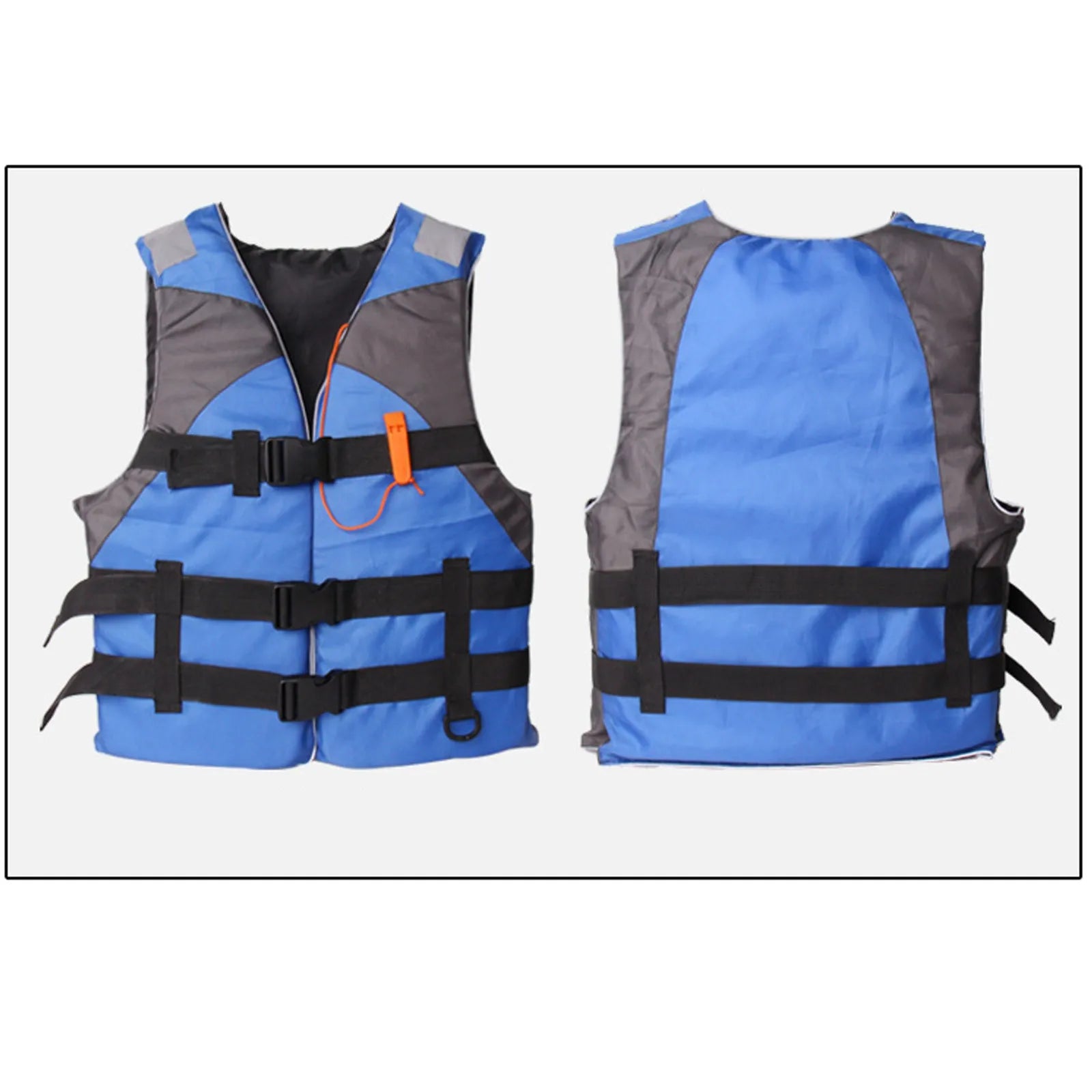 Gilets de sauvetage bleu - devant derrière - sport vitals