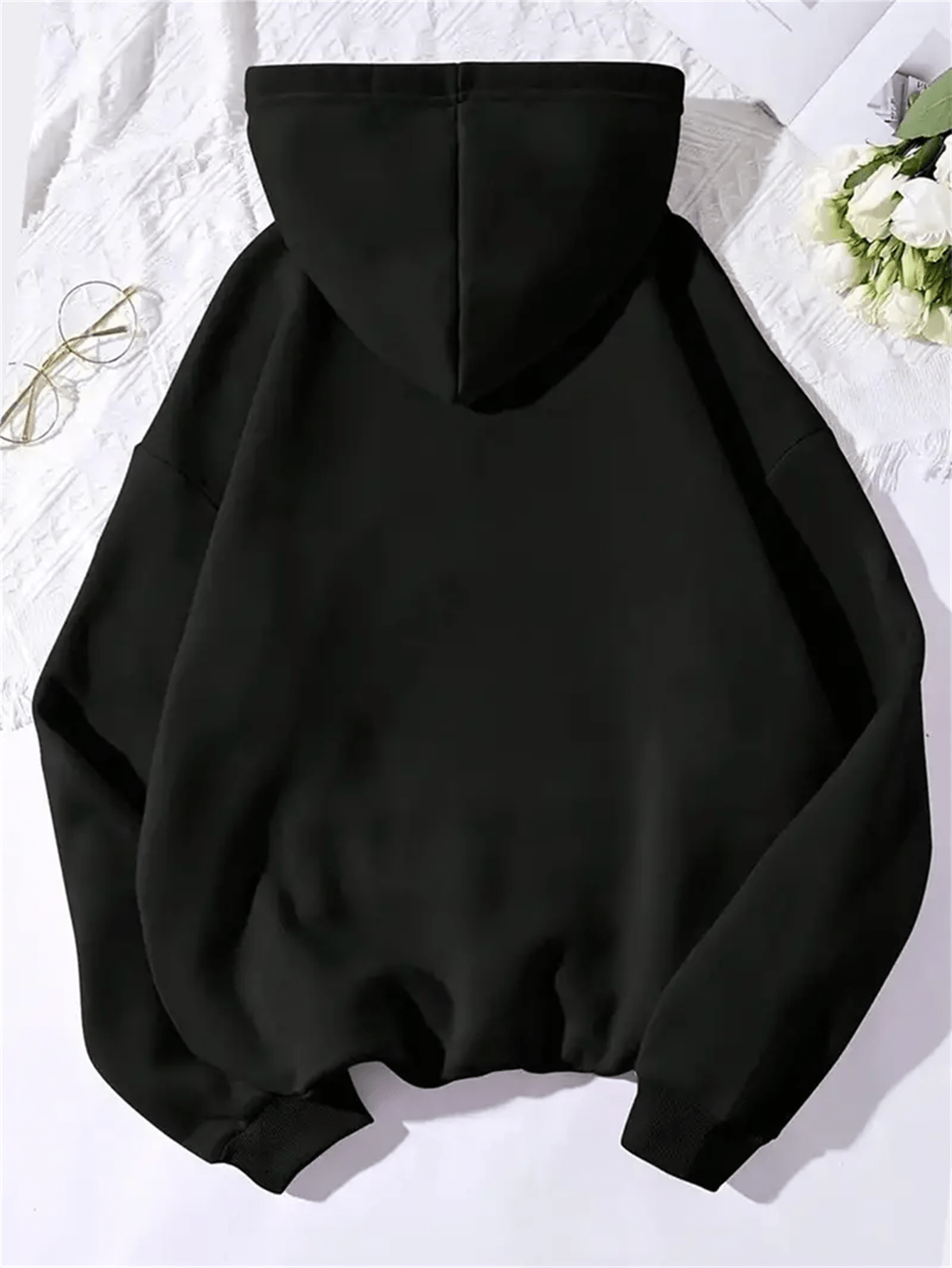 Hoodie à Capuche pour femme noir - Yoga - sport vitals