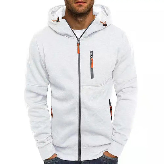 Hoodie à Capuchon  blanc - sport vitals