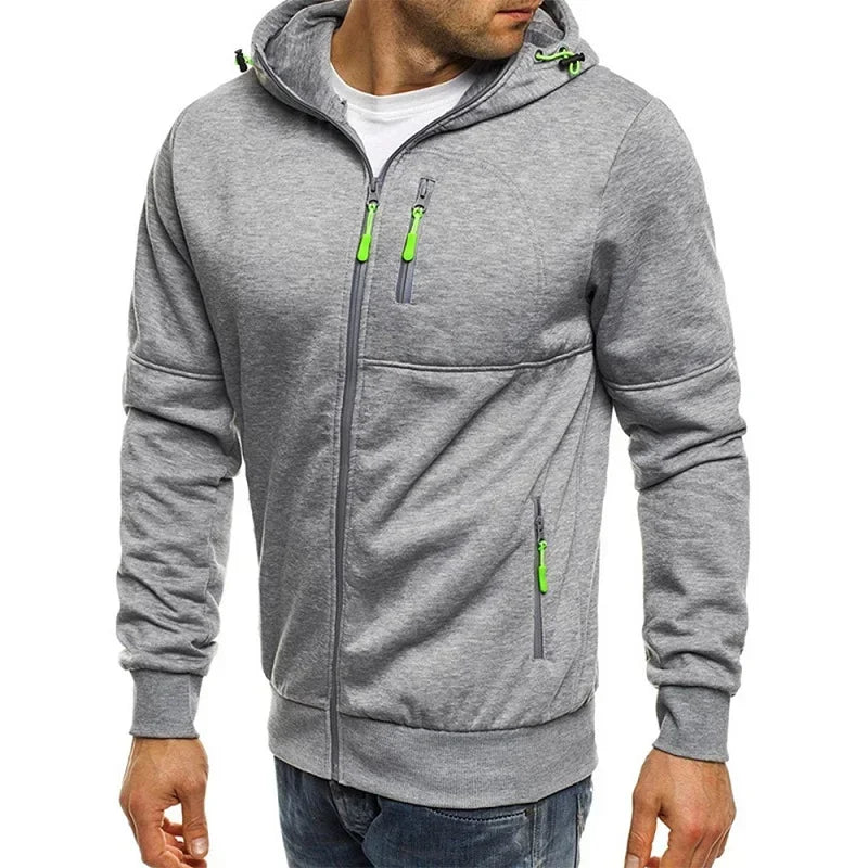 Hoodie à Capuchon  gris pâle - sport vitals