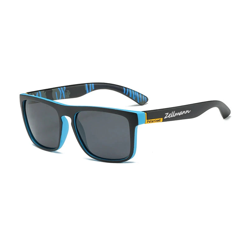 Lunettes de Soleil Polarisées  noir bleu gris  -  - sport vitals