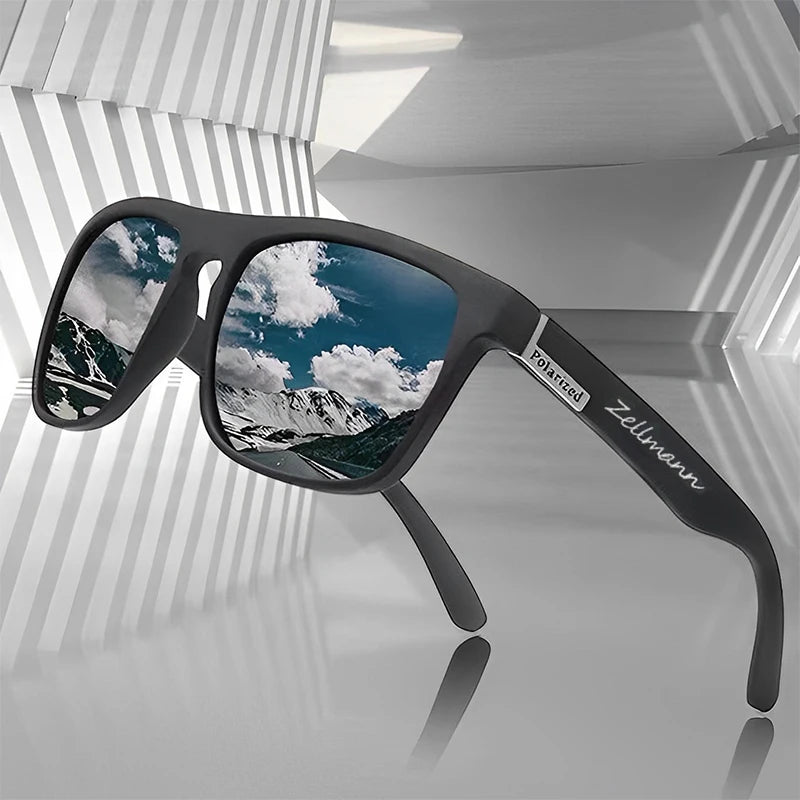 Lunettes de Soleil Polarisées  noir lentille miroir - sport vitlas