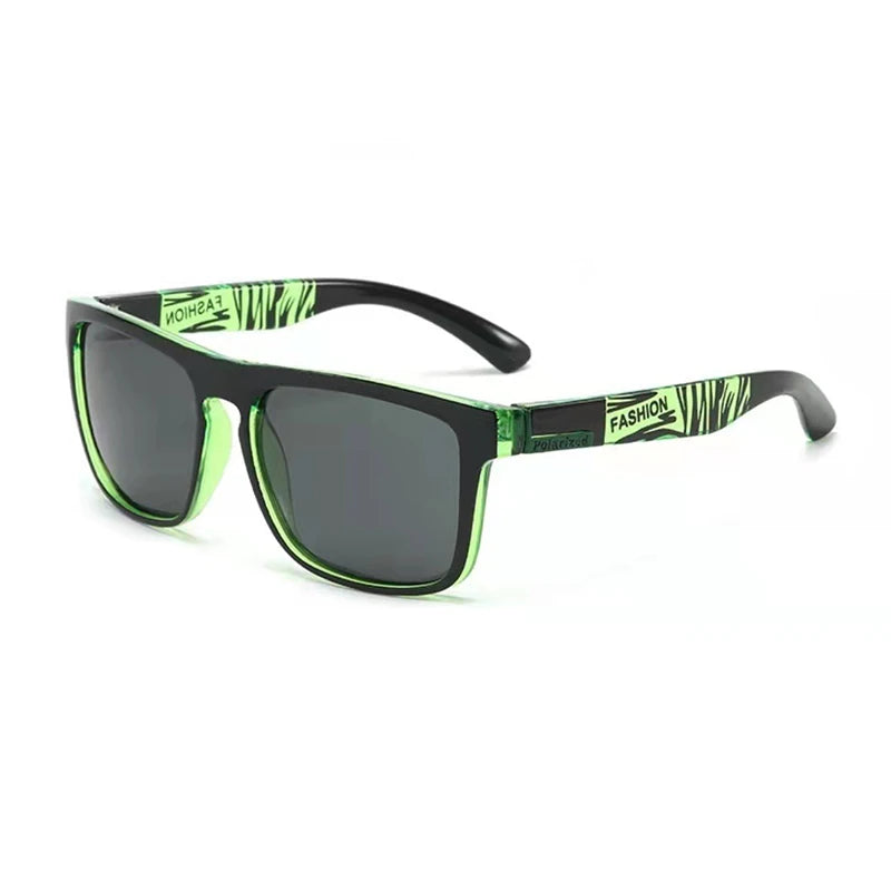 Lunettes de Soleil Polarisées  noir vert gris  - polarisée bleu  - sport vitals